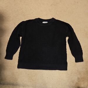 Old Navy Black Crewneck Sweater
